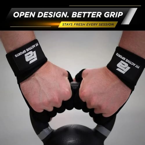 Fit Active Sports Gym Workout Gloves for Men Women Weight Lifting - size: X-Small