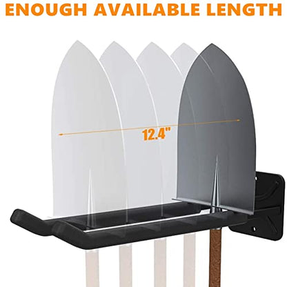 TORACK Garage Hooks Heavy Duty Tool Organizer, Wall Mount Hanger Rack | Garage Storage Utility Hooks for Car Tires, Ladders, Chairs, Strollers, Power Tools, Garden Tools, 2-Pack, 12.4" Hooks - size: 2-Pack 12.4" Heavy Hooks