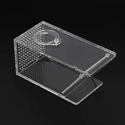 Acrylic Aquarium Crab Trap Fish Tank Shrimp Snail Catcher One Way Valve Box