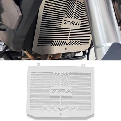 FOR TRK502 TRK502X trk502 trk502x 2024 2023 accessories protective net water tank protection net motorcycle water tank net radiator guard net TRK502 TRK502X water tank protection net (silver)
