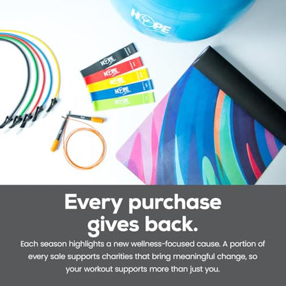 Mini Resistance Bands Set, 5 Booty & Loop Bands for Glutes, Legs & Full-Body Workouts, Includes Carry Bag and Exercise Guide, Heavy-Duty and Portable for Home