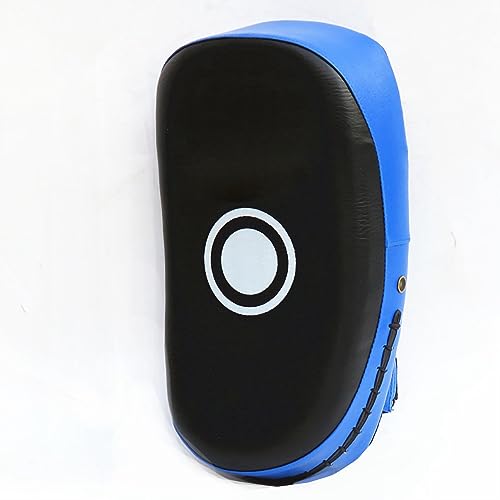 Rengue Boxing Strike Pad, Boxing Pads Kick Punch Training, Multifunction Protective Target for Muay Thai and Kickboxing Enthusiasts Strike Pad, High Density Sponge for Nan - color: Blue Stripe