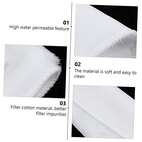 5pcs Aquarium Replacement Filters Pad Aquarium Filter Separation Cotton Mat Fish Tank Cotton Filters Padding Wet Water Foam Mat for Aquarium Cleaning Purification Accessories