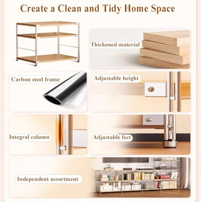 Double-Tier Robot Vacuum Storage Rack, Floor-Standing Hidden Cabinet Tall Side Table Sweeping Robot Storage Shelf, Multifunction Shelves Fish Tank Shelf Sideboard(L60cm/23.6in) - size: L60cm/23.6in