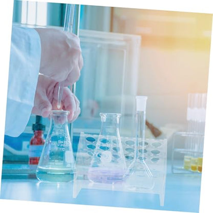Multifunctional Rack for Test Tubes Storage Organizer with Angled Design for Easy Access Lab Test Tube Holder
