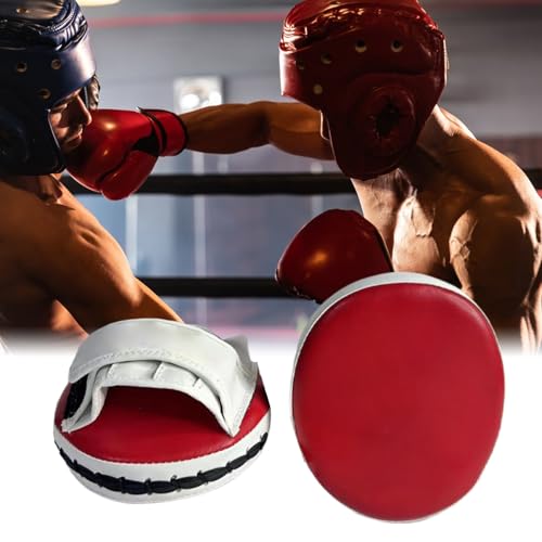 Boxing Mitts Martial Art Karate Strike Shield - color: Red