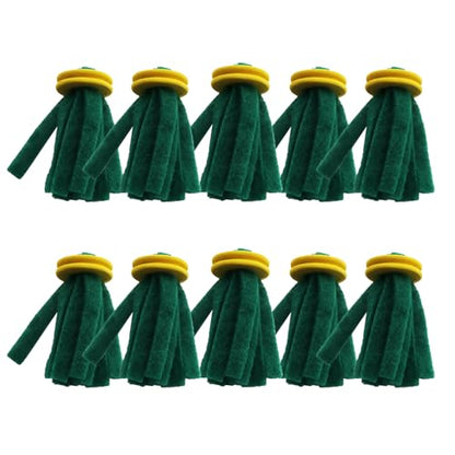 DQITJ 10 Pcs Spawning Mop for Fish Floating Cotton Spawning Mop Replacement Breeder Mop for Aquarium Fish Tank (Random Color)