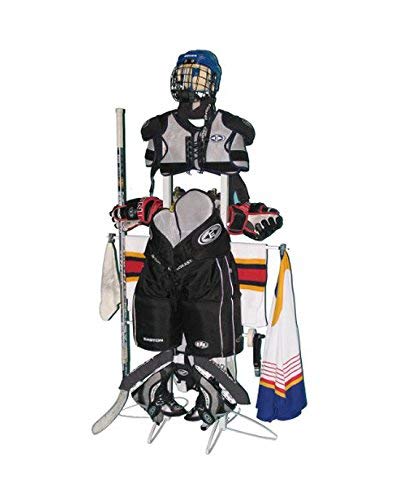 Wet Gear-Hockey Equipment Dryer Rack: Metal Locker Deluxe Model