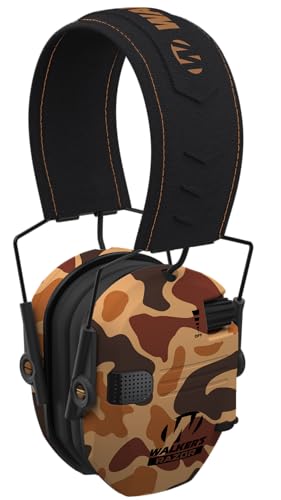 Walker's Razor Slim Electronic Muff - color: Duck Camo, size: One Size