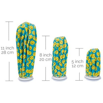 Neotech Care Ice Bag with Screw Top Lid (Blue Design, 8 inch) - color: Blue, size: 8 Inch