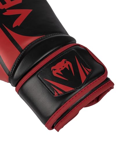 Venum Challenger Boxing Gloves - color: Black/Red, size: 8-Ounce, style: Challenger 2.5