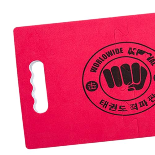 1 Rebreakable Taekwondo Board, Karate Breaking Board, Foam Material Foam Double-Sided Rectangular, Red/Navy, Secure Training for Arts Training, Home & Dojo Use