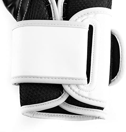 Everlast Powerlock 2 Boxing Gloves | Heavy Bag, Pro Flight | White | 16oz
