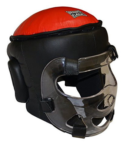 Safety-Shield Training Headgear, with removable Plexiglass Mask - size: Youth