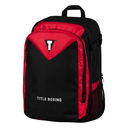 Title Boxing Intense Backpack (Black/Red) - color: Black/Red