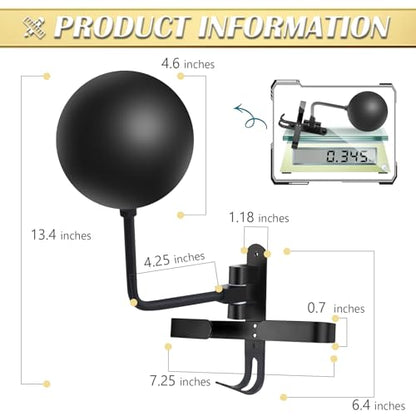 Kikerike Motorcycle Helmet Rack Wall Mount 180 Degree Rotation Metal Bike Helmet Holder Mount Bicycle Helmet Display Hanger Stand with 2 Hooks for Motorcycle Bike Baseball Rugby Helmet - 1 Pack - color: Black(1PCS with Gloves Holder)