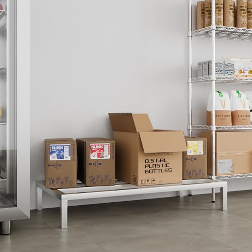 48" x 24" | 8" Off The Floor Aluminum Dunnage Rack | 1200 Lbs Capacity - size: 48" Long x 24" Wide | Height: 8" Off The Floor