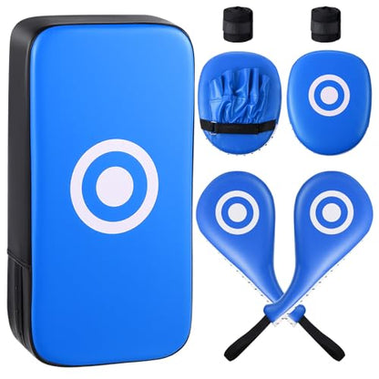 7 in 1 Taekwondo Kick Pad Boxing Training Equipment - color: Blue