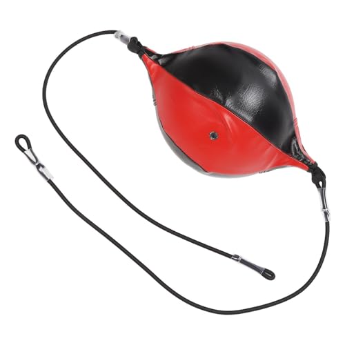 Durable PU Leather Speed Bag for Boxing Training – Suitable for Children, Teens and Adults – 1 x Speed Bag