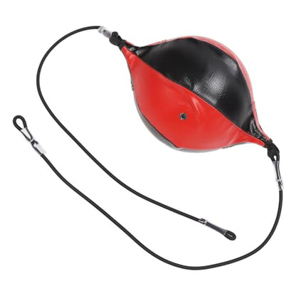 Durable PU Leather Speed Bag for Boxing Training – Suitable for Children, Teens and Adults – 1 x Speed Bag