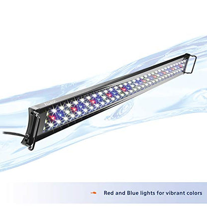 Aqueon LED OptiBright Fish Tank Aquarium Light Fixture, 48-54 Inch - size: 48-54 Inch