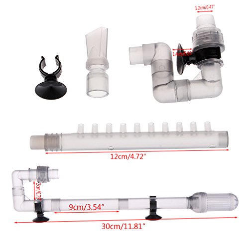 Itemap HW-602B/HW-603B Water Inflow Outflow Tube Aquarium Filter External Accessories