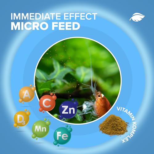 NatureHolic - Baby Shrimp Food, Breeding Food for Shrimp Babies, Made in Germany, Promotes Healthy Growth, Free from Fish Meal and Low-Quality Animal Meals