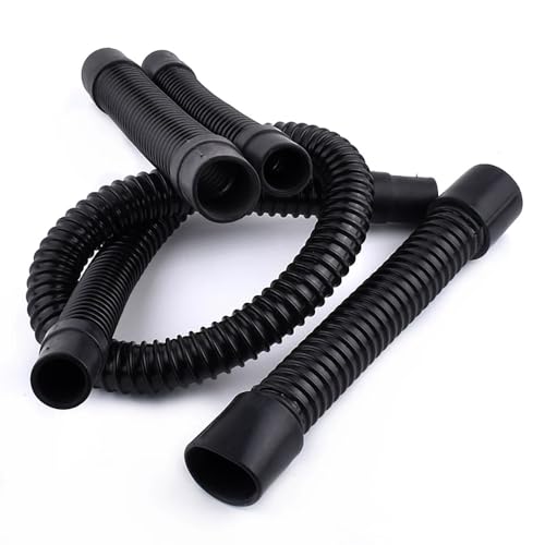 Durable Fish Tank Corrugated Hose – 20/25/32/40mm Inner Diameter, Soft Rubber Connector for Aquarium Water Pump Pipe, 4 Sizes, Vibration Reduction (1PC)(ID 40mm-1.5m)