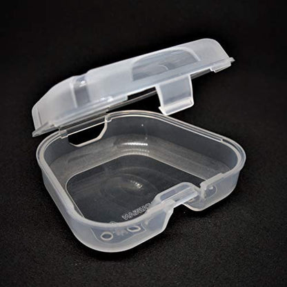 Mouth Guard Case Lip Guard Mouthpiece Case for Most Brand Mouthguard - style: Mouthguard Case/1pc
