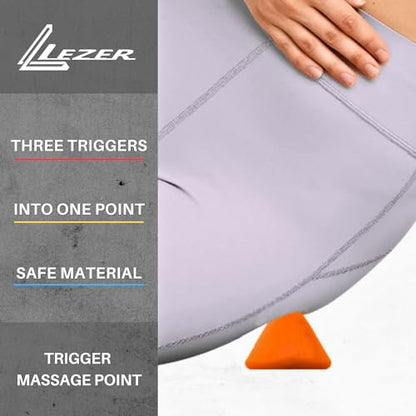 Trigger Massage Point, 3-Angle Deep Tissue Massager, Orange & Firm Ball set - style: 07 - Trigger Orange + Hard Ball