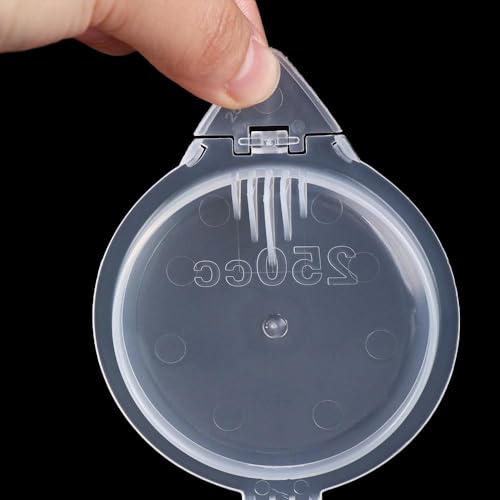 Measuring Cup With Lid,Plastic Measuring Cups,ML measuring cup for liquid,With Handle,Measuring Cup with 2 Scales (OZ, ML) and V-Shaped Spout, Easy to Read,250ml