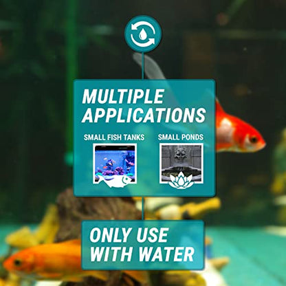 TERA PUMP Aquarium Gravel Cleaner - Electric Automatic Removable Vacuum Fish Tank Water Changer, Sand Washer, Algae Cleaner Filter & 30 ft Hose Up to 8 Liters per Min