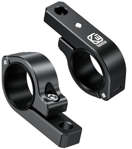 BRCOVAN Light Bar Mounts 2PCS, Aluminum Alloy Off-Road LED Light Mounting Bracket, Fit for Round Rails 0.75" / 0.875'' / 1" / 1.125'' /1.26" / 1.375'' in Diameter, for Motorcycle ATV UTV Boat Truck