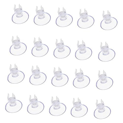 OUNONA 20pcs Aquarium Cup Holders for Fish Tank Oxygen Tubing Easy Install Design for Optimal Fixing Opening Aquarium Accessories