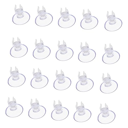 OUNONA 20pcs Aquarium Cup Holders for Fish Tank Oxygen Tubing Easy Install Design for Optimal Fixing Opening Aquarium Accessories