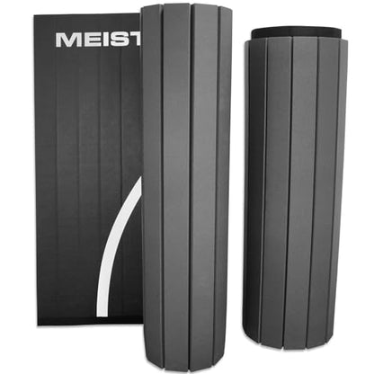 Meister FlexFloor Wrestling Mat - 10ft x 10ft Roll-Up Pro Training Mat for Home & Gym - color: Black