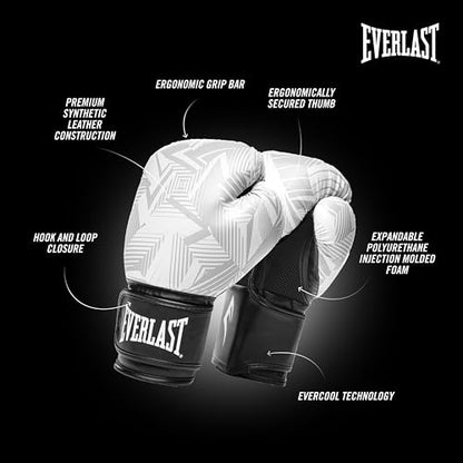 Everlast Spark Boxing - color: White, size: 14 oz