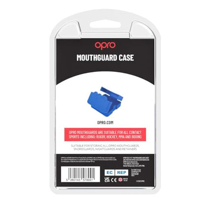 OPRO Mouth Guard Case (Blue) - color: Blue