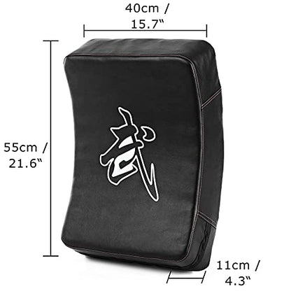 YCYU Kicking Pad Boxing Strike Pads MMA Punching Kicking Body Kick Shield for Kung-fu, Martial Arts, Muay Thai, Karate, Taekwondo, Professional Protective Training Equipment