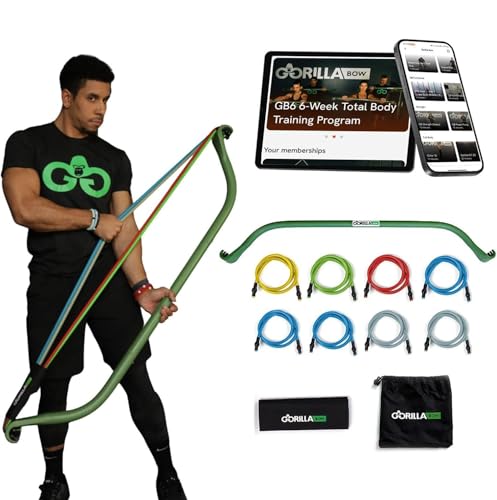 Original All-in-One Portable Home Gym System, Professional-Grade Resistance Band Bar for Strength Training, HIIT & Full Body Workouts, Resistance training system for Home, Travel & Outdoor - color: Green, size: 330 lbs