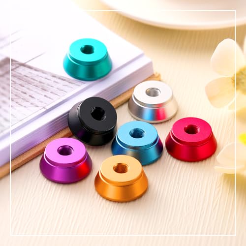 7 Pcs 510 Thread Metal Desk Caddy Display Stand Holder Glass Carts Holder Tank for Lab Use