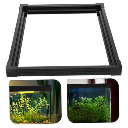 balacoo Aquarium Edge Protector Strip Safety Guard for Fish Tanks Easy Design Suitable for Home Commercial Use Aesthetics Childproof Edge - size: 45.00X45.00X2.50CM