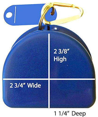 Mouth Guard, Retainer, Mouthguard Case - Kick Butt - color: Blue