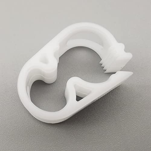 10PCS Hose Flow Control Clamp 4 Grades Adjustable Laboratory Plastic Tubing Clip Industrial Pipe Pinch Valve - size: for tube OD 1/8''-1/4'' (3-6mm)