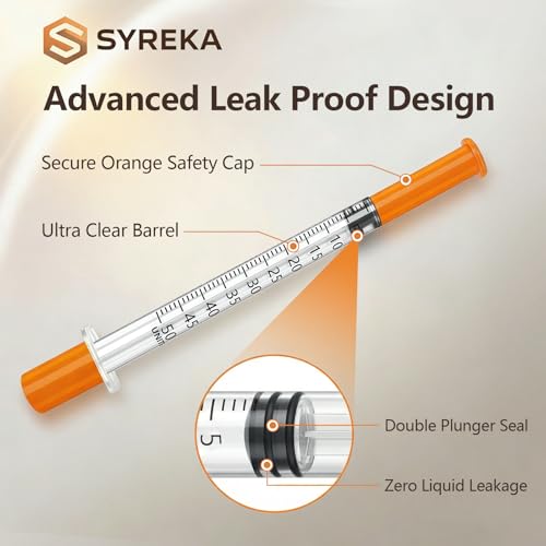 0.5ml 31G 5/16 Inch, Lab Supplies Individual Package 100 Pack - size: 0.5ml-31G-5/16", style: 100 Pack