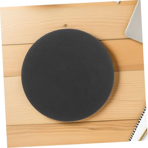 Kisangel Aquarium Self Leveling Mat Round Non Slip Soft Pad for Fish Tank Stabilization Shock Absorbing Cushion for Home and Office Aquatic Decor