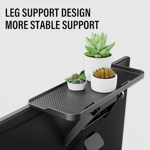 Adjustable Steel TV Top Shelf, Floating TV Stand, Universal Monitor Shelf for Soundbar, Game Console, Cable Box, Router Shelves (11.8 x 4.9 inch) - style: 11.8 x 4.9 inch