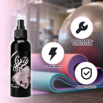 Yoga Mat Spray Gentle Cleaning Anti-Slip Non-Sticky - color: 50ml