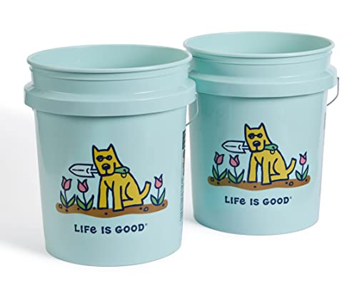 Life is Good Rocket's Garden 5 Gallon Bucket, 2 Pack, BPA-Free - size: Rocket's Garden