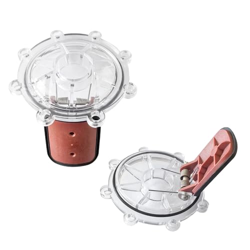 Pool 7056 Check Valve Cover with Flapper Assembly for Jandy Spring Check Valve Models 7235 7236 7305 7511 7512 (Include 7451 Flapper, 7302 Spring, 7304 Pin, 7236 Cover, 1132 O-Ring)